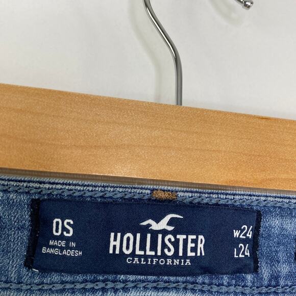 Hollister High-Rise Crop Jean Leggings Jeggings Women's Size 0 Short 0S 24 x 24 - Picture 6 of 9